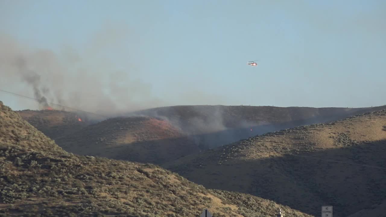 Air support helps Boise District BLM suppress Lucky Peak fire