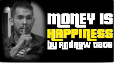 TateSpeech - MONEY BUYS HAPPINESS! - Andrew Tate Motivation