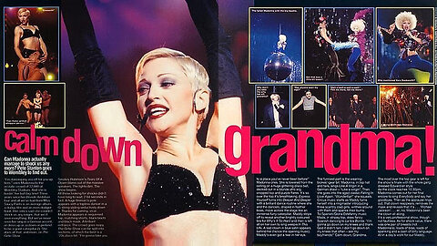 1993 Girlie Show – Madonna (Includes "The Experts" Segment) | When After 10 Years "The Experts" Label You "Grandma" at Age 35, without a Clue That Your Dharma Has You Set for 30 More Years of the Best Spectacles on Earth.