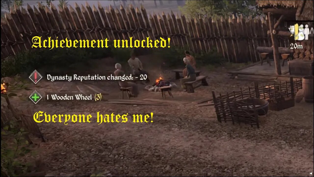 Yay everyone hates me! - Medieval Dynasty - Summer 2
