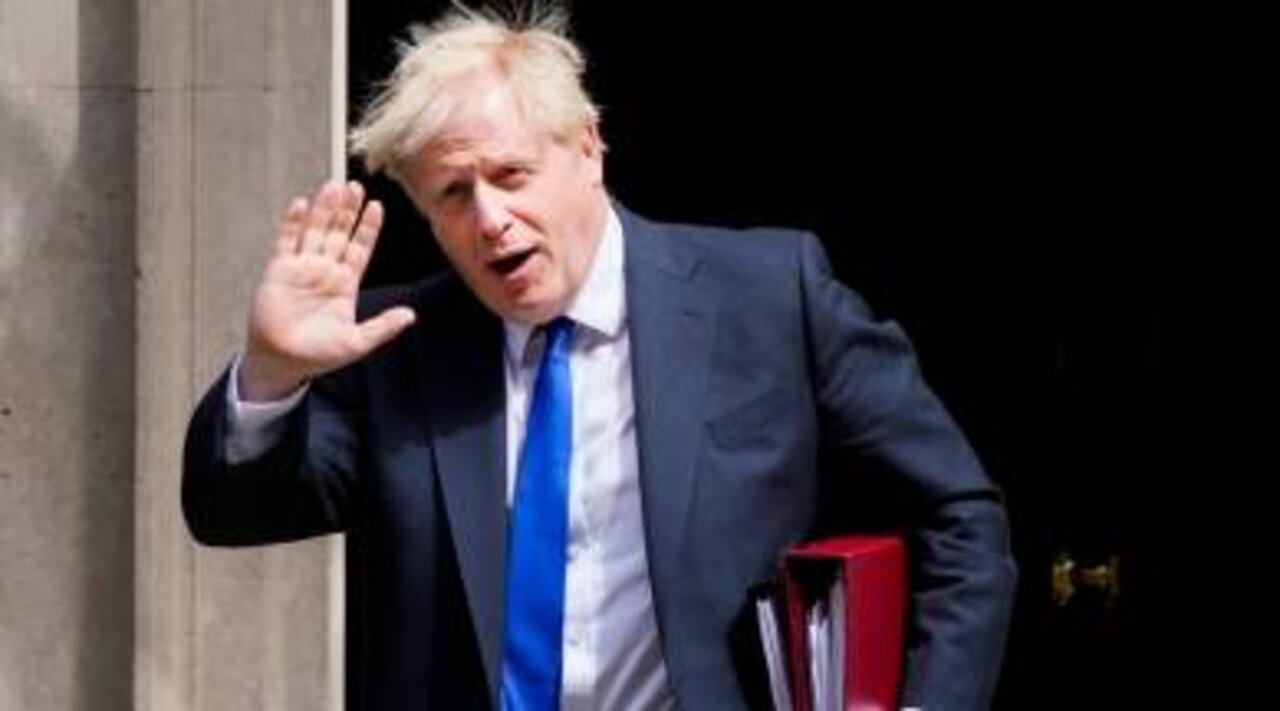 UK Prime Minister Boris Johnson delivered resigned speech, uk