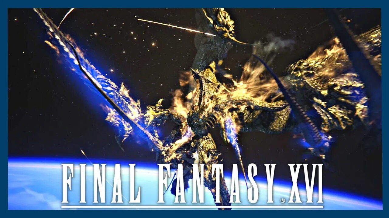 Final Fantasy 16 Bosskampf gegen Bahamut