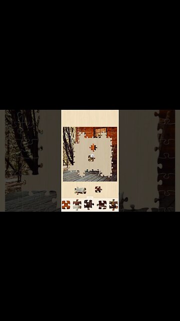 100 piece jigsaw - cabin porch