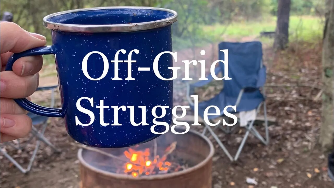 Finding The GOOD In The BAD| Off-Grid Struggles| Cabin Build