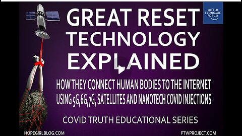 GREAT RESET TECHNOLOGY EXPLAINED. HOW THEY CONNECT HUMANS TO THE INTERNET THROUGH COVID INJECTIONS