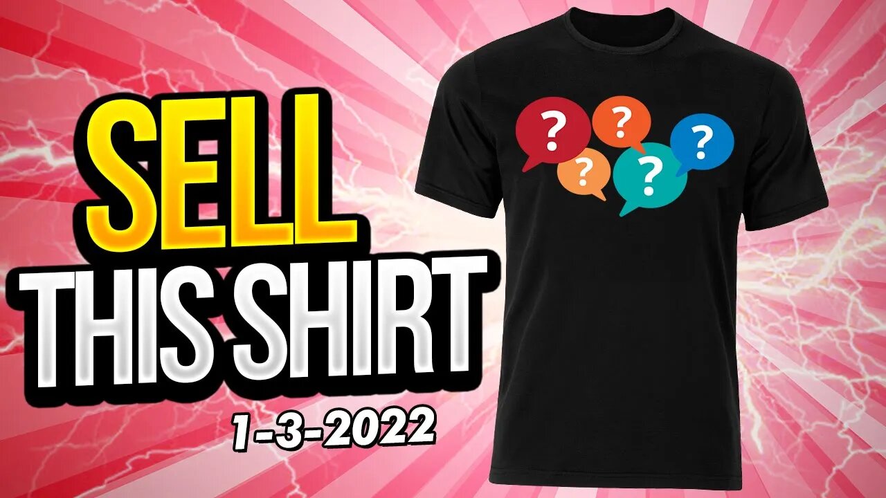 SELL THIS SHIRT! (This Could Be a Future Best-Seller...)