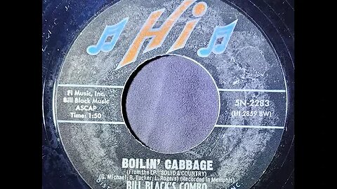Bill Black's Combo – Boilin' Cabbage