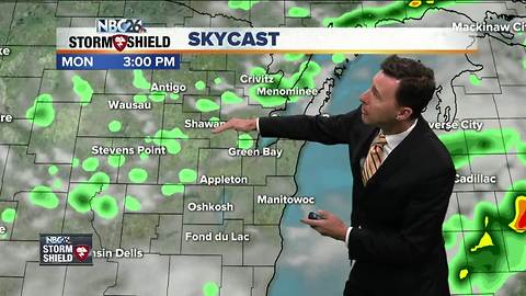 MIchael Fish's NBC26 Storm Shield weather forecast