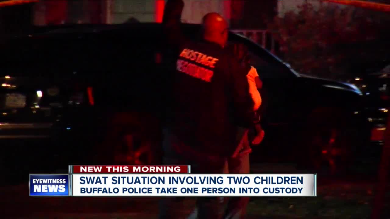SWAT situation in North Buffalo ends peacefully
