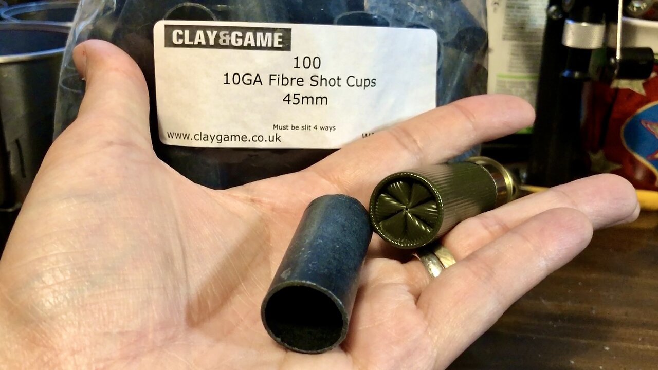 10 Gauge 21 Pellet #1 Buck With Clay & Game Fiber Shot Cup