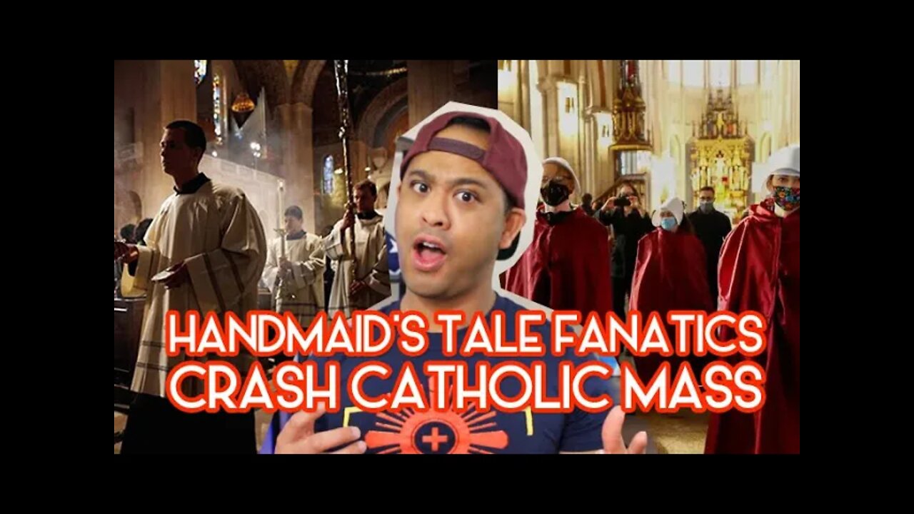 FANATIC Activists Dressed as The HANDMAID'S TALE to Protest & Interrupt a CATHOLIC MASS | EP 178