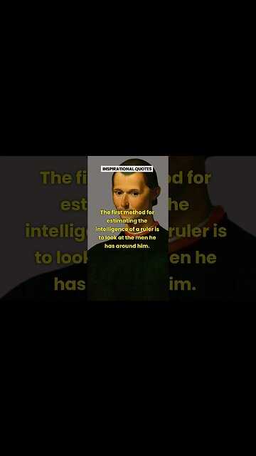 NICCOLO MACHIAVELLI QUOTES THAT CAN CHANGE YOUR MIND. #shorts #bestquotes