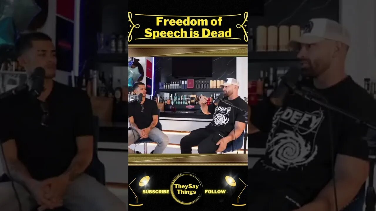 Sneako, Freedom of Speech is Dead