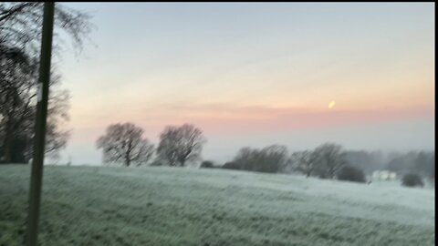 Winter Morning Sunrise London UK 2022