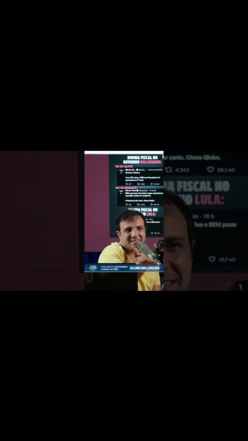 ELE EXPÔS HIPOCRISIA DE KIM PAIM! | #shorts do MBL