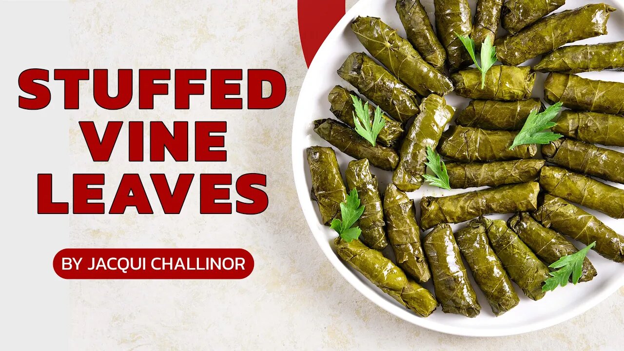 stuffed vine leaves recipe vegetarian | delicious recipe