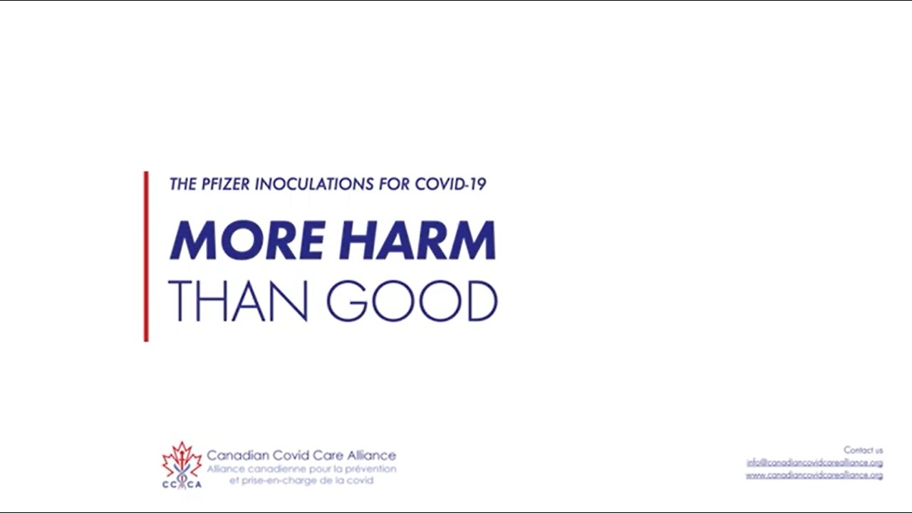 The Pfizer Inoculations for COVID-19: More Harm Than Good