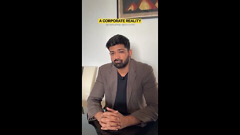 A corporate job reality