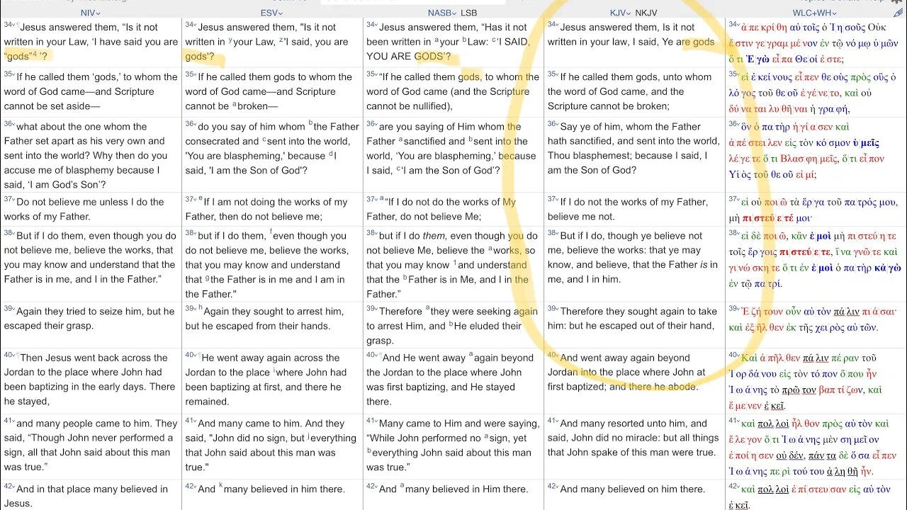 Scriptures prove ￼scripture. John 10:35🥰😇Aa109