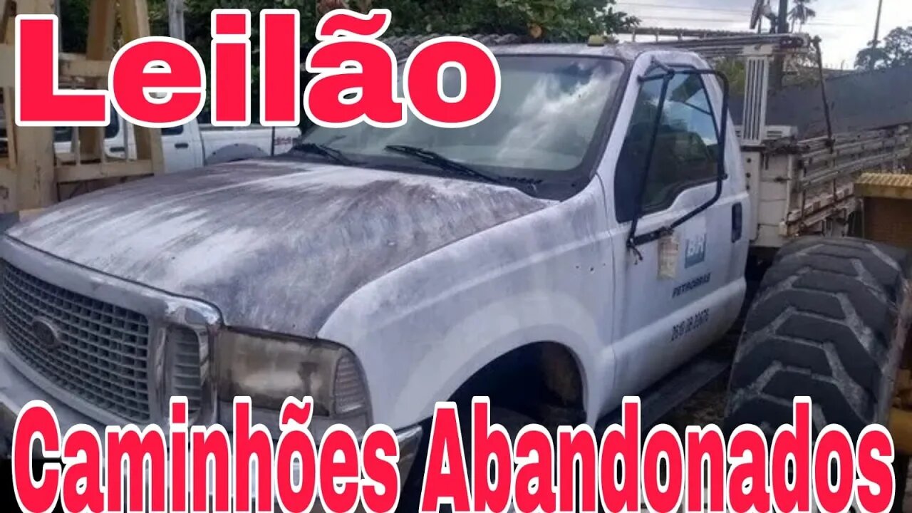 Ep.14 🚚 Leilão de Caminhões Abandonados