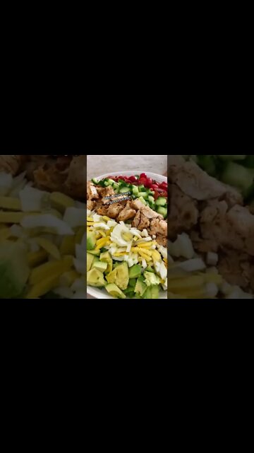 Do You love a good salad? FREE Keto Recipe (Link In Description) #ketosalads #Shorts