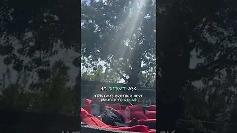 Tristan Tate’s Brother Just Wanted To Relax #Shorts