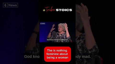 “There is nothing feminine about being a woman” says Germaine Greer #redpill