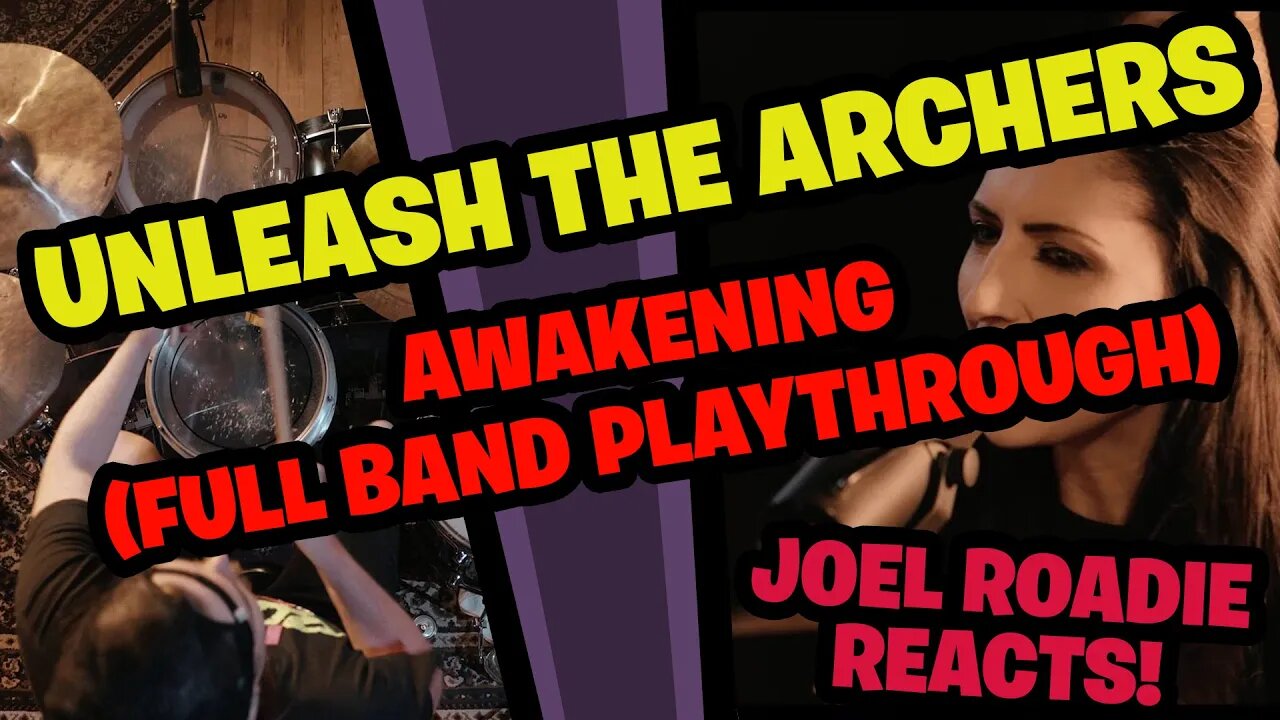 UNLEASH THE ARCHERS - Awakening (Full Band Playthrough) - Roadie Reacts