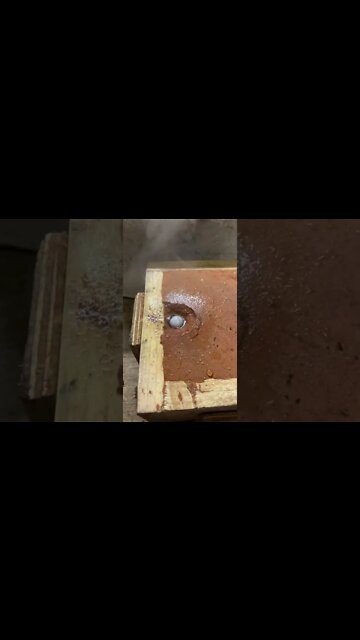 🔥#aluminum #sizzling 😃