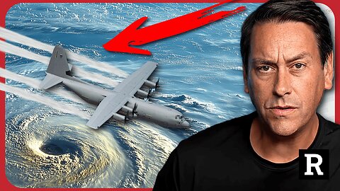 "Is the US Government Controlling Hurricane Milton?" a Category 5 storm | Redacted w Clayton Morris