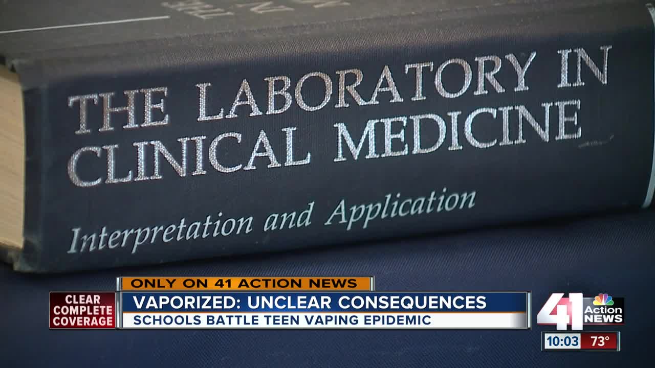 Kansas schools try to tackle teen vaping epidemic