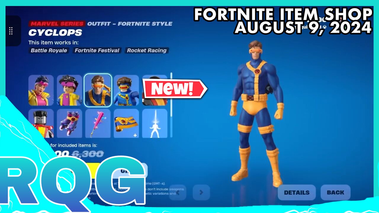“NEW” X-MEN & DRAGON BALL SKINS ARE HERE!!!! FORTNITE ITEM SHOP (August 9, 2024)