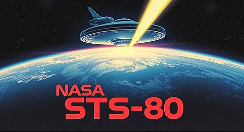 NASA Mission STS-80, multiple UFO's caught