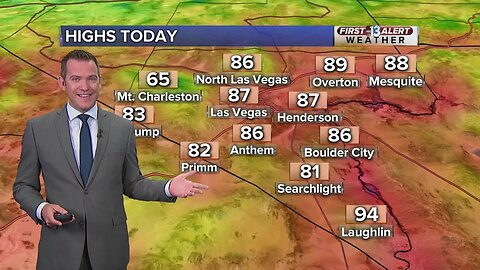 13 First Alert Las Vegas morning forecast | Oct. 4, 2019