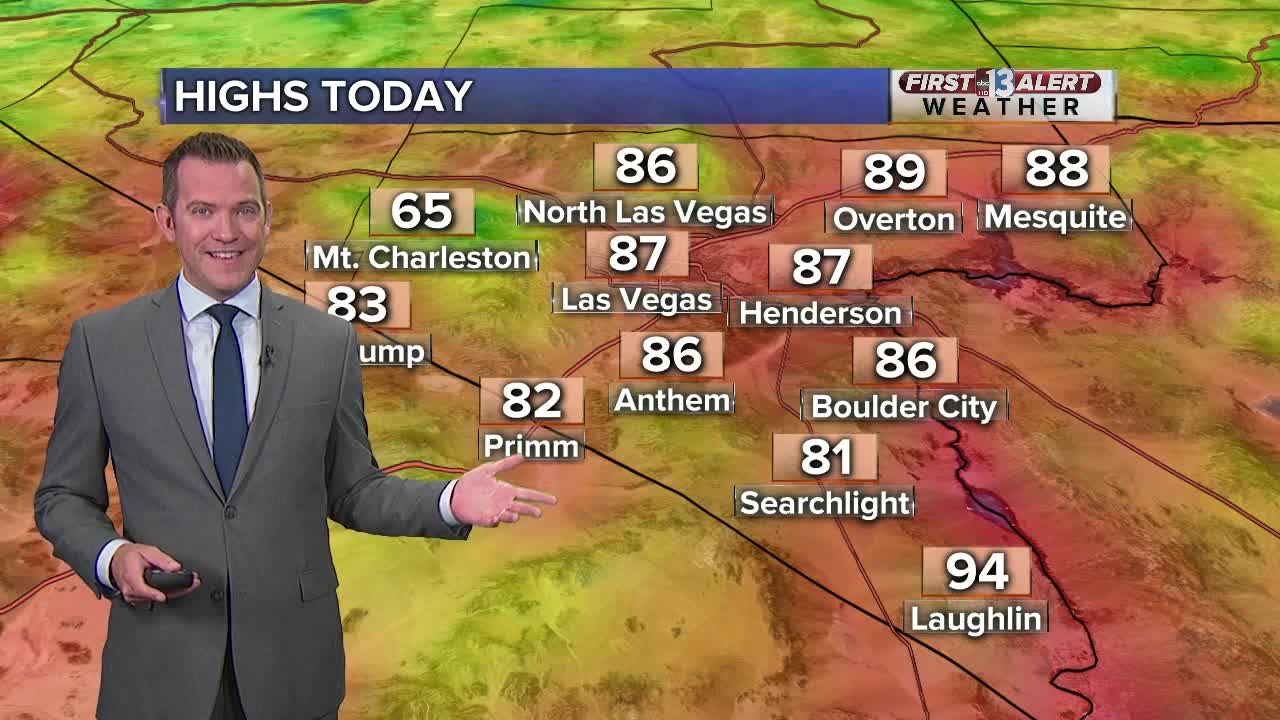 13 First Alert Las Vegas morning forecast | Oct. 4, 2019