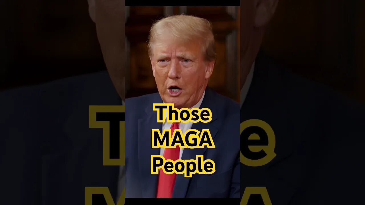 Trump: Ask Biden What Is MAGA Stand For 🤣😂