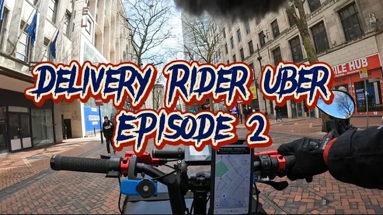 A Day In The Life Uber Eats (Birmingham) Ep2 just eats needs new Technicians