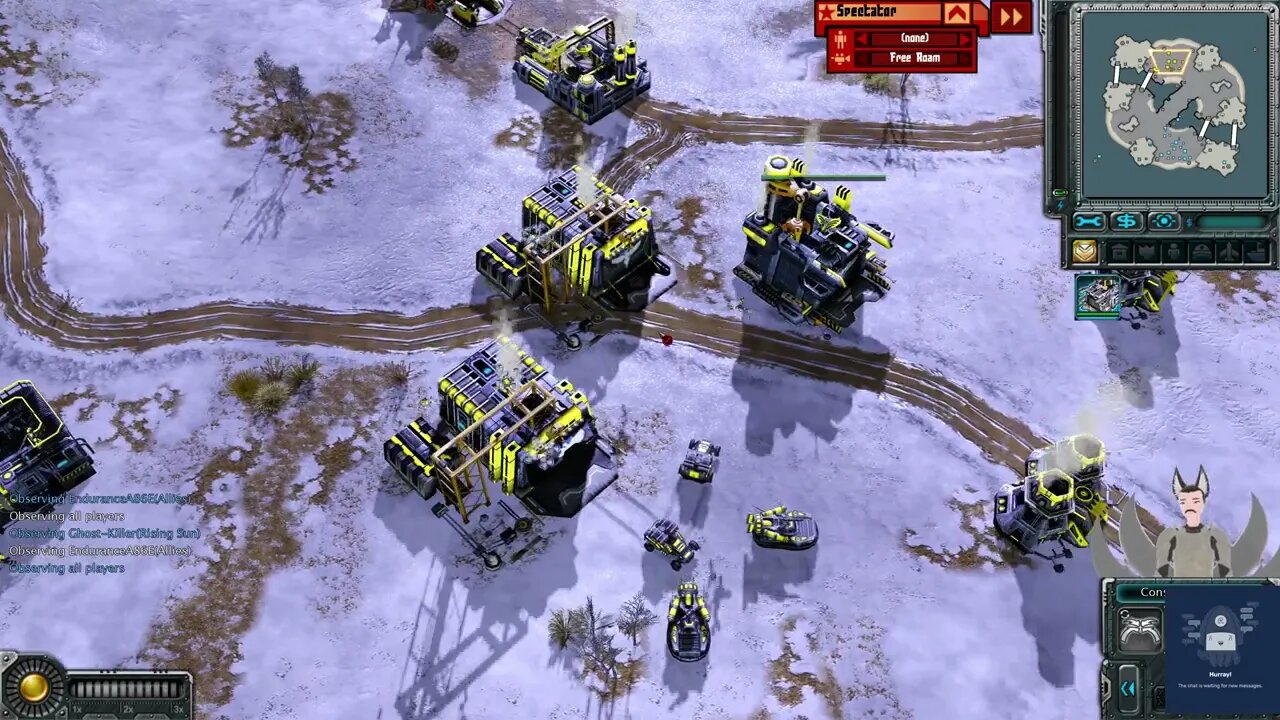 Ghost Killer (Empire) vs EnduranceA86E (Allies) || Red Alert 3 Replay