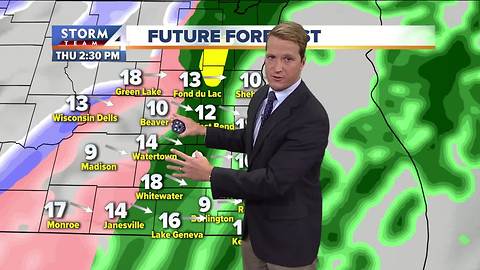 Crashing temperatures this afternoon