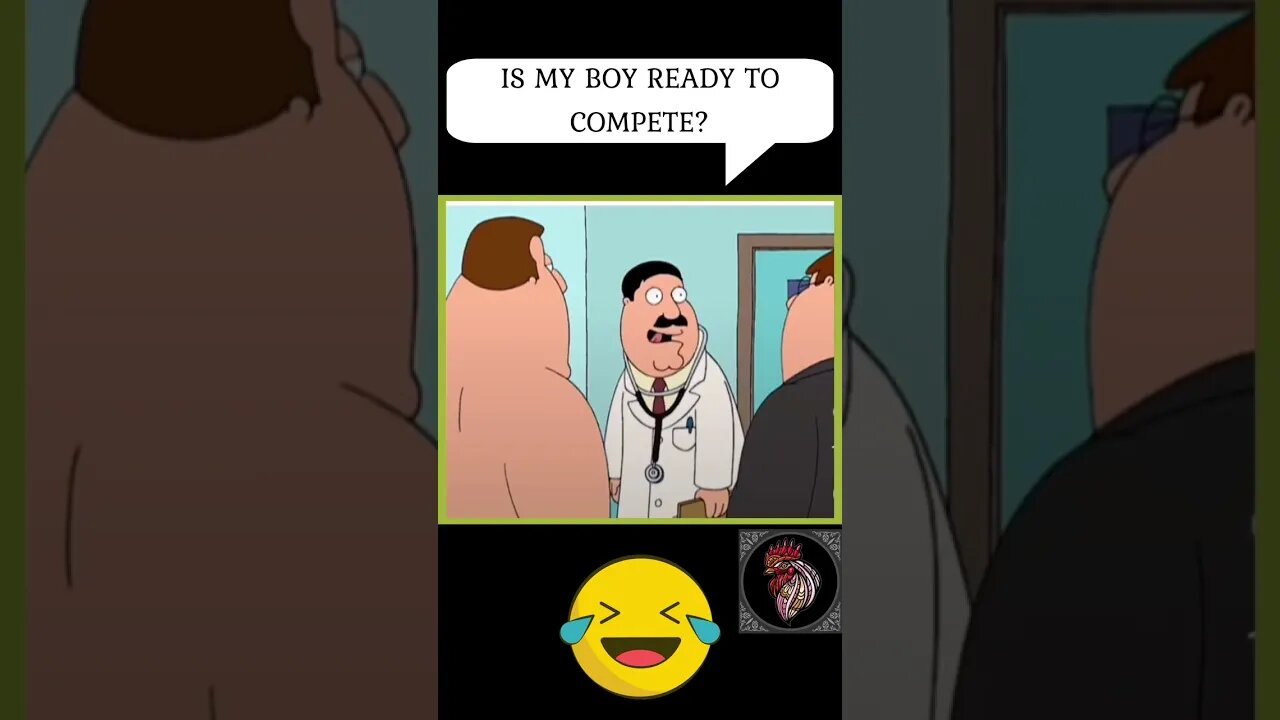 FAMILY GUY - IS MY BOY READY TO COMPETE?? 😂😂