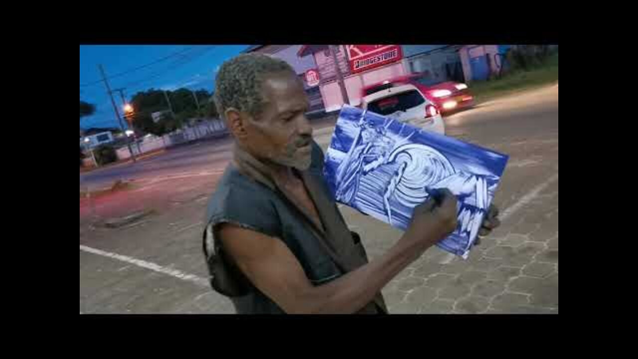 Amazing Street Artist From Suriname