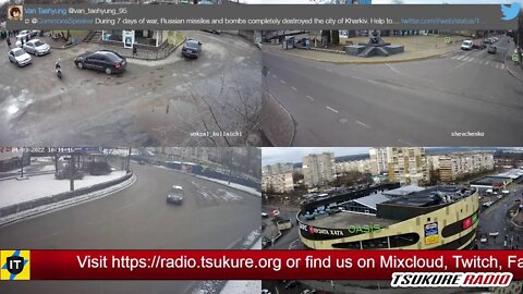 Tsukure Radio News Live streaming CCTV cameras from Ukraine