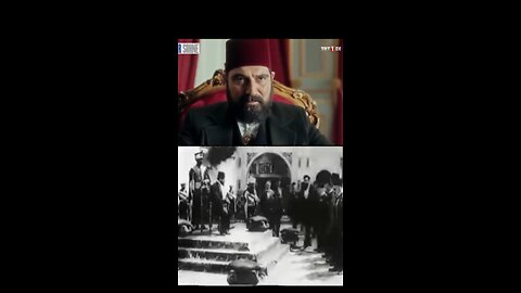 Theodor Herzl meeting Ottoman Emperor and asking him for land in Israel