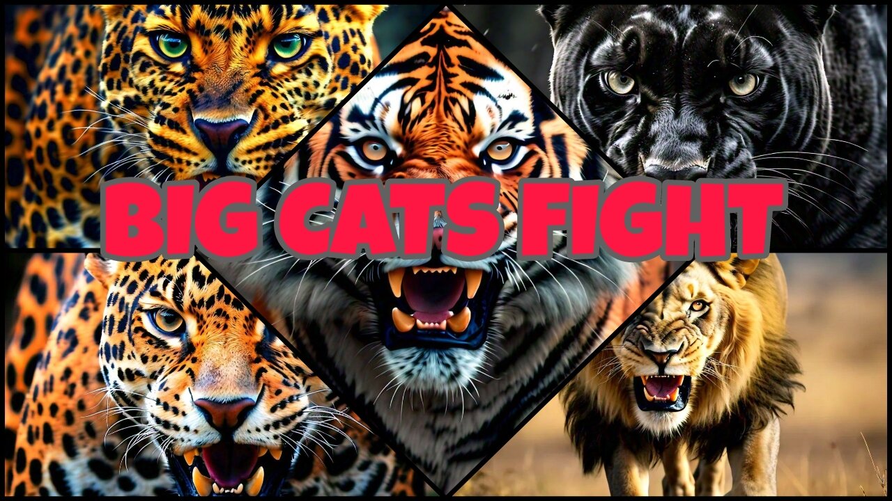 Big Cats Fight