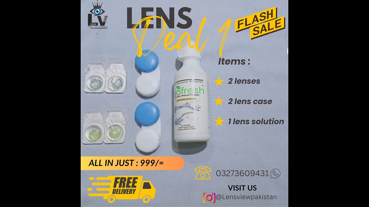 Best deal 2024 | All colour lenses avalible right now | contect us : 0327 3609413 | Order now