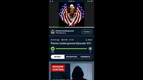 Patriot Underground : episode 331: Storm , Scary Event , Deep State and Military movements