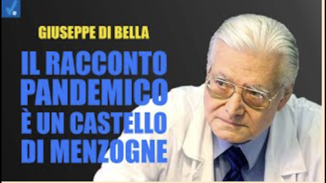 Giuseppe Di Bella: "La medicina è violentata da un gruppo di potere che vive di menzogne"