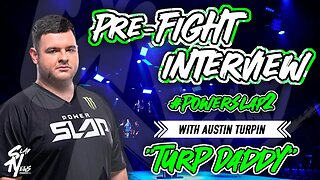 Austin Turpin Power Slap 2 Pre Fight Interview Against Bryan Dozier