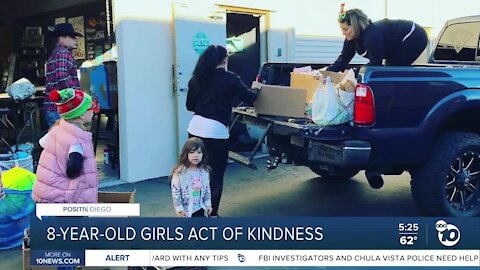 San Diego 8-year-old on a mission to help homeless