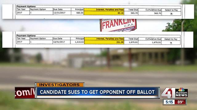 Jackson County legislature candidate sues to get opponent off ballot